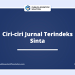 Ciri-ciri Jurnal Terindeks Sinta