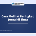 Cara Melihat Peringkat Jurnal di Sinta