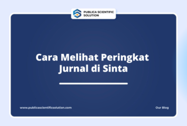 Cara Melihat Peringkat Jurnal di Sinta