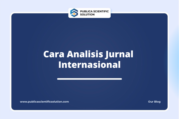 Cara Analisis Jurnal Internasional