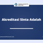 Akreditasi Sinta Adalah