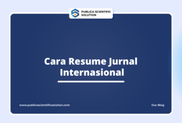 Cara Resume Jurnal Internasional