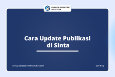Cara Update Publikasi di Sinta
