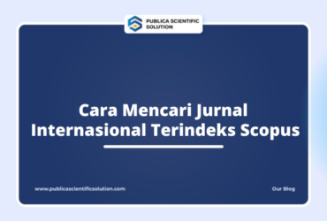 Cara Mencari Jurnal Internasional Terindeks Scopus