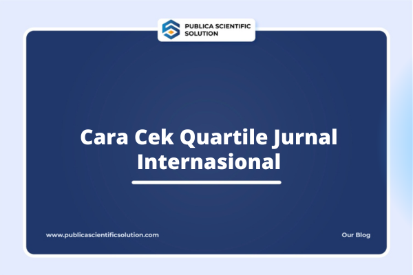 Cara Cek Quartile Jurnal Internasional