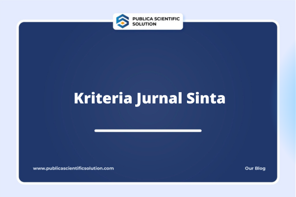 Kriteria Jurnal Sinta