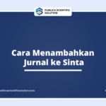 Cara Menambahkan Jurnal ke Sinta