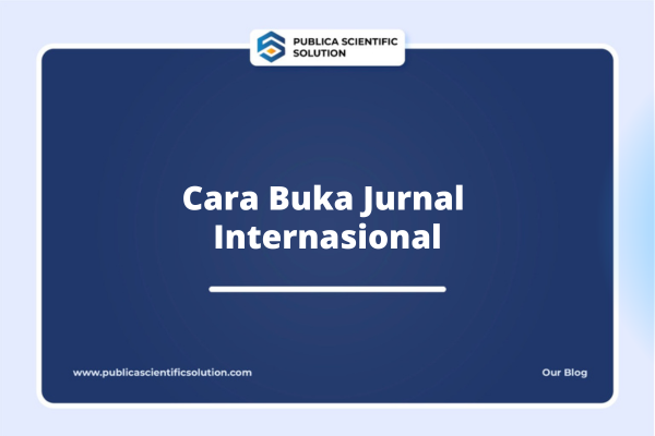 Cara Buka Jurnal Internasional