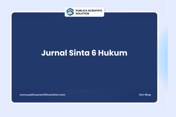 Jurnal Sinta 6 Hukum