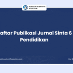 Daftar Publikasi Jurnal Sinta 6 Pendidikan
