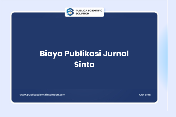 Biaya Publikasi Jurnal Sinta