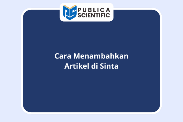 Cara Menambahkan Artikel di Sinta