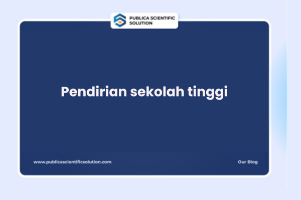 Pendirian sekolah tinggi
