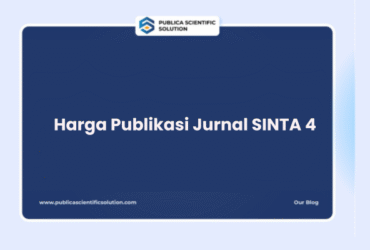Harga Publikasi Jurnal SINTA 4