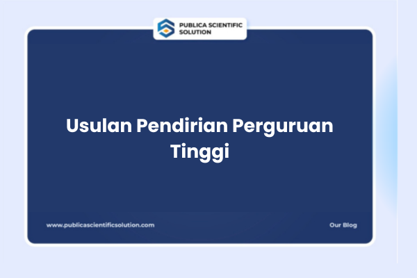 Usulan Pendirian Perguruan Tinggi