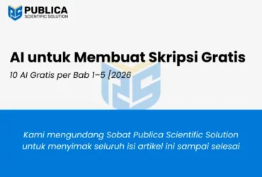 AI untuk Membuat Skripsi Gratis