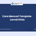 Cara Mencari Template Jurnal Sinta