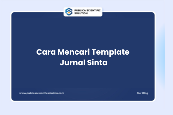 Cara Mencari Template Jurnal Sinta
