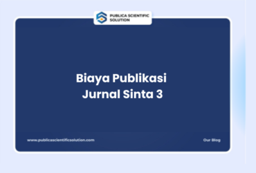 Biaya Publikasi Jurnal Sinta 3