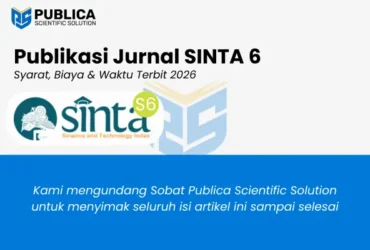 Publikasi Jurnal SINTA 6