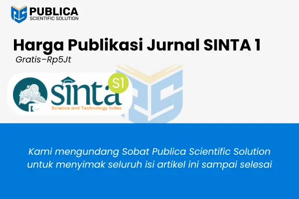 Harga Publikasi Jurnal SINTA 1