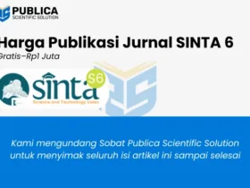 Harga Publikasi Jurnal SINTA 6
